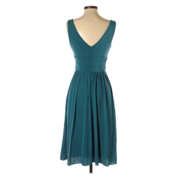 Laundry by Shelli Segal Size 4 Teal Cocktail Dress - Picture 2 of 7